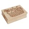 Wicker Fruit Basket with Grapes Bananas Pineapple Apple Orange Pear Rectangle Rubber Stamp for Stamping Crafting